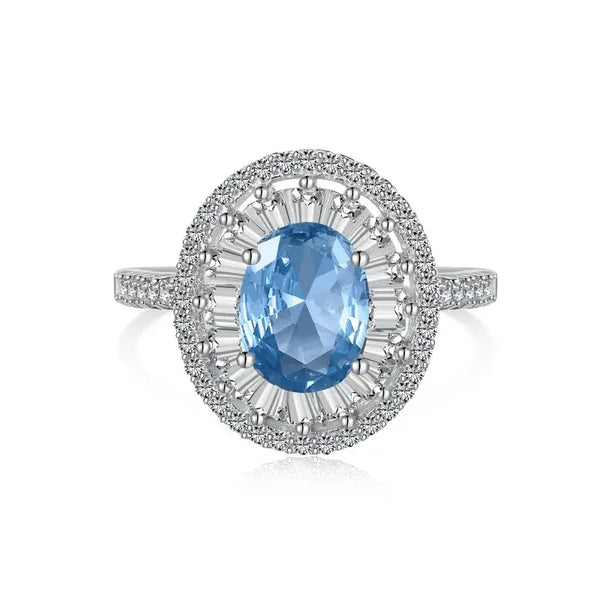 Azure Eclipse Ring