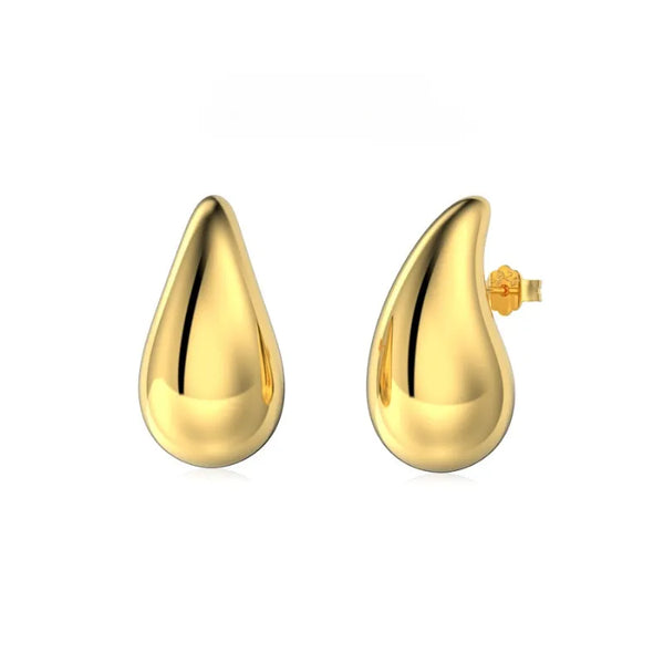 Golden Tear Earrings