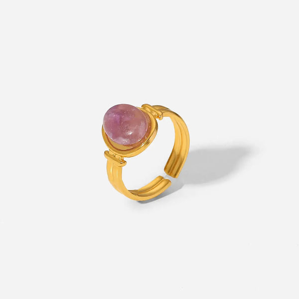 Pink Gem Ring