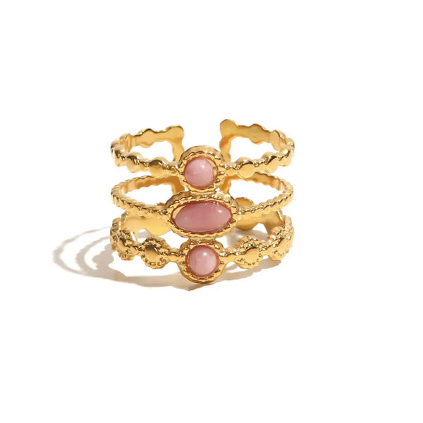 Deity Pink Gem Ring