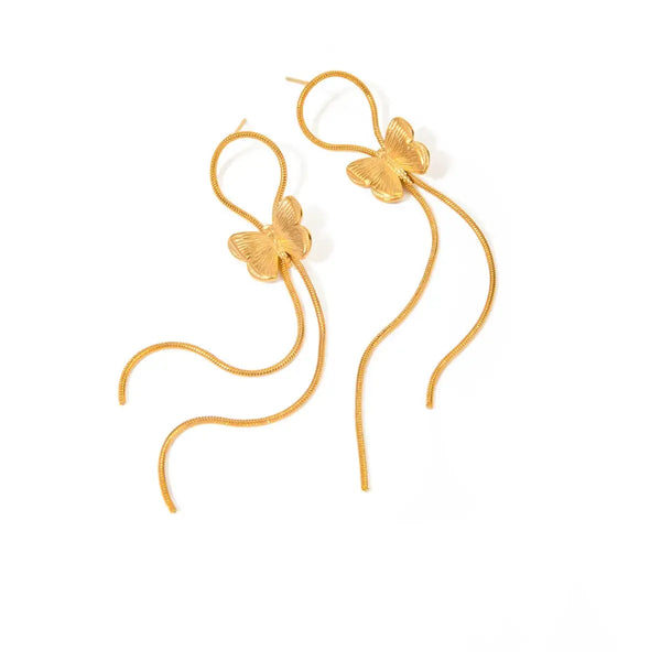 Butterfly Stream Earring