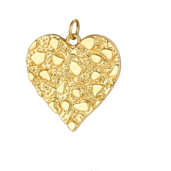 Gold Heart Charm