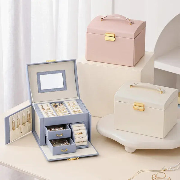 Portable Jewelry Organizer Box