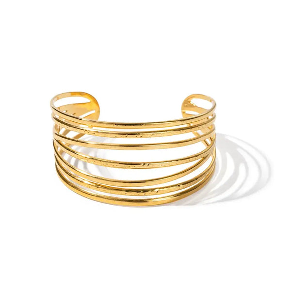 Layered Hoop Bangle