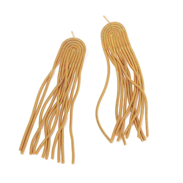 Cascade Gold Earrings