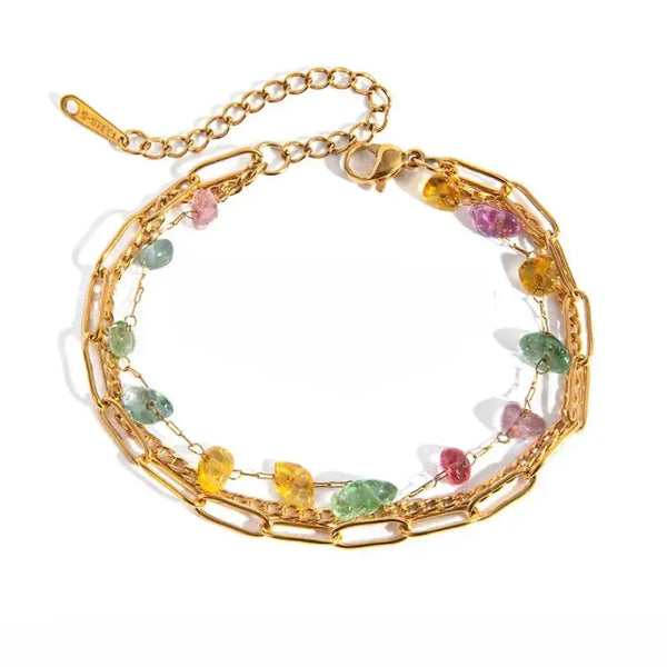 Colorful Gem Bracelet