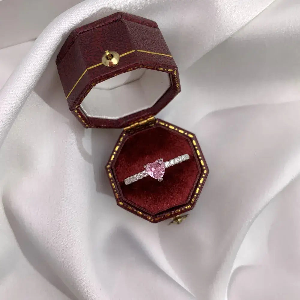 Bushra Heart Flutter Ring-R026 - Bushra