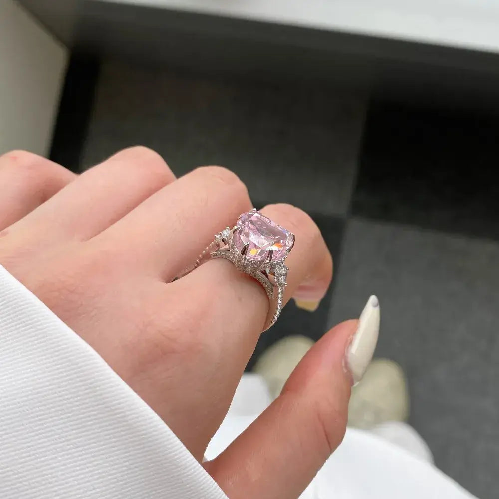 Bushra Pink Memories Ring-R036 - Bushra